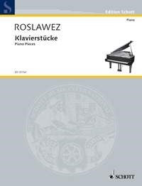 Nikolai Andreyevich Roslavets: Klavierstücke (Piano)