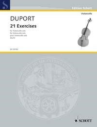 Jean-Louis Duport: 21 Exercises (Cello)