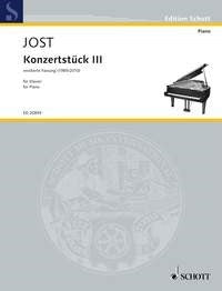 Christian Jost: Konzertstück III (Piano)