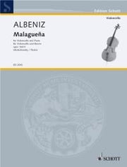 Isaac Albéniz: Malaguena op. 165/3 (Cello, Piano)