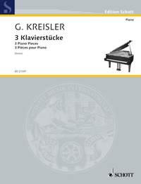 Georg Kreisler: Drei Klavierstücke (Piano)