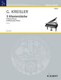 Georg Kreisler: Drei Klavierstücke (Piano) afbeelding 2