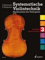 Bergmann: Systematische Violintechnik Band 3 (Viool)