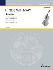 Paul Hindemith: Sonate op. 11 (Cello, Piano)