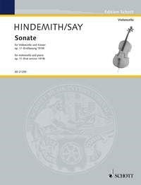 Paul Hindemith: Sonate op. 11 (Cello, Piano)