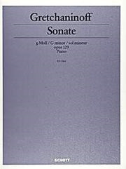 Alexander T. Gretchaninov: Sonate g-Moll g-Moll op. 129 (Piano)