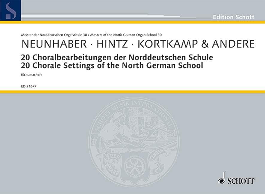 Neunhaber: 20 Choralbearbeitungen der Norddeutschen Schule Band 30 (Orgel)