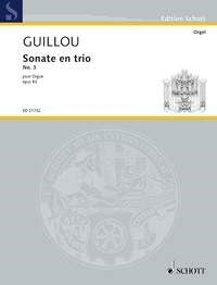 Guillou: Sonate en trio No. 3 op. 83 (Orgel) afbeelding 2