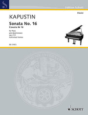 Nikolai Kapustin: Sonata No. 16 op. 131 (Piano)