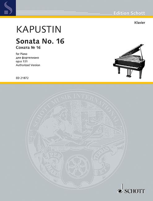 Nikolai Kapustin: Sonata No. 16 op. 131 (Piano)
