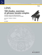 Nicholas Lens: 100 Etüden, Übungen und einfache tonale Wendungen Band 1 (Piano)