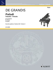 Renato de  Grandis: Präludien Band 2 (Piano)