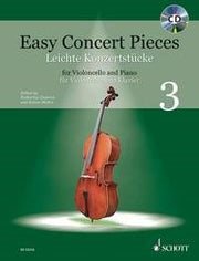 Leichte Konzertstücke Band 3 (Cello, Piano)