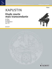 Nikolai Kapustin: Etude courte mais transcendante op. 149 (Piano)