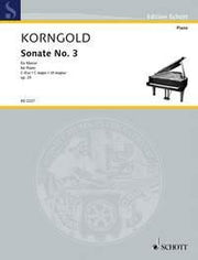 Erich Wolfgang Korngold: Sonate No. 3 C-Dur op. 25 (Piano)