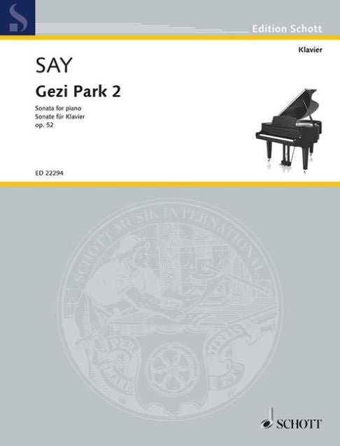 Fazil Say: Gezi Park 2 op. 52 (Piano) afbeelding 2
