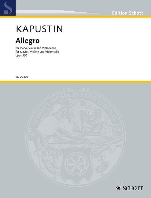 Nikolai Kapustin: Allegro op. 155 (Pianotrio)