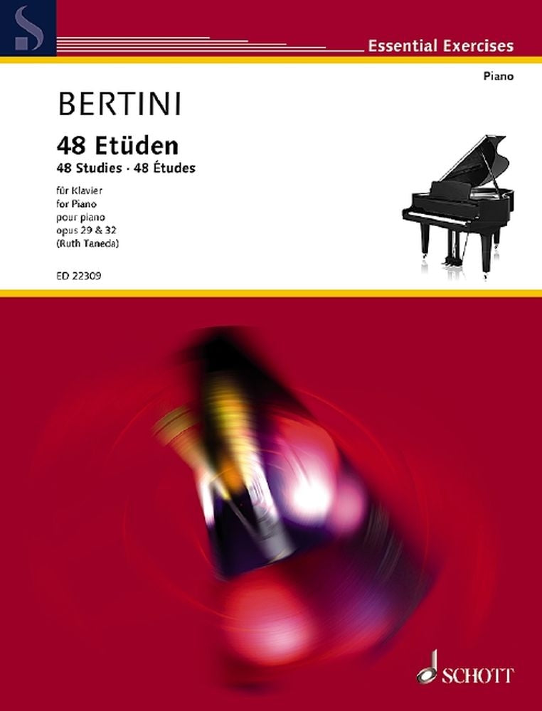 Henri Bertini: 48 Etüden op. 29 und op. 32 (Piano)