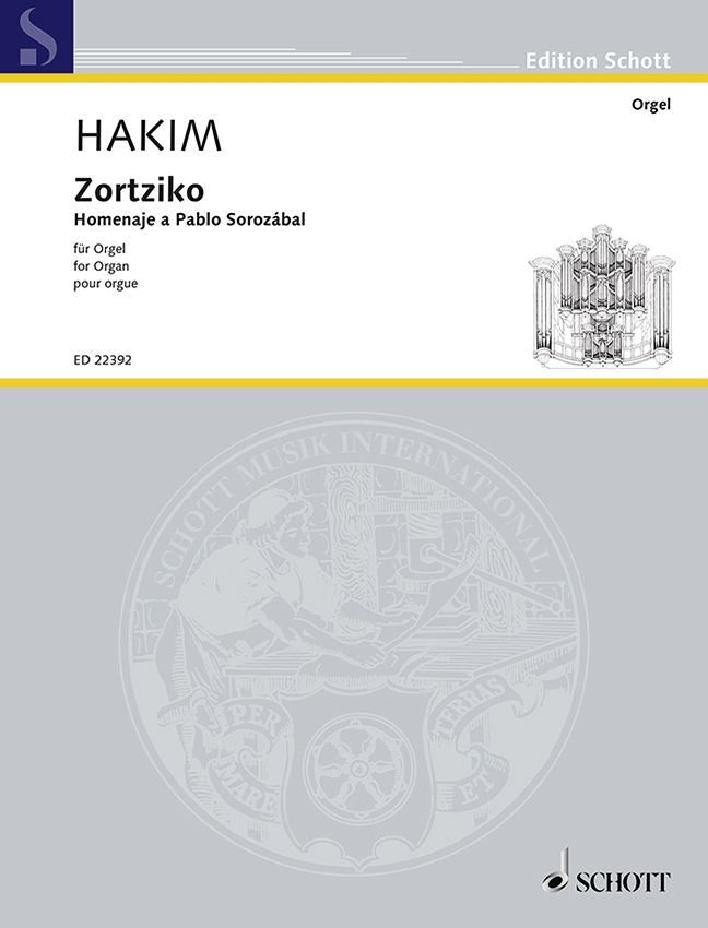 Hakim: Zortziko (Orgel) afbeelding 2