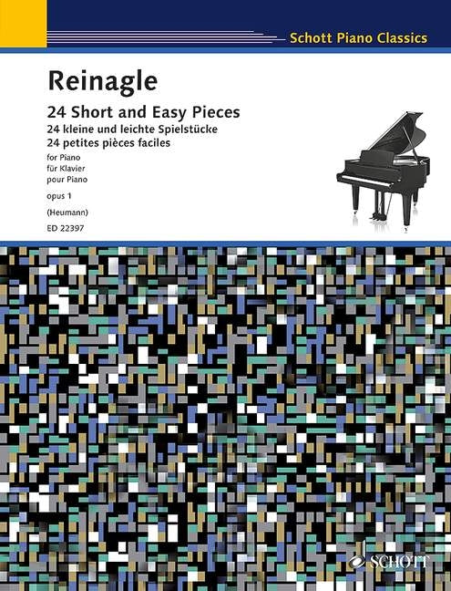 Alexander Reinagle: 24 kleine und leichte Spielstücke (Piano)