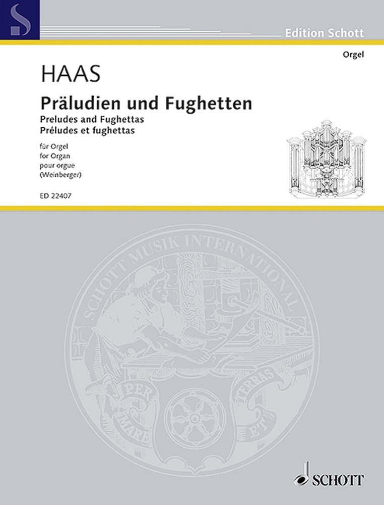 Haas: Präludien und Fughetten (Orgel)