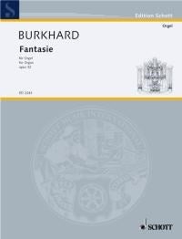 Burkhard: Fantasie op. 32 (Orgel) afbeelding 2