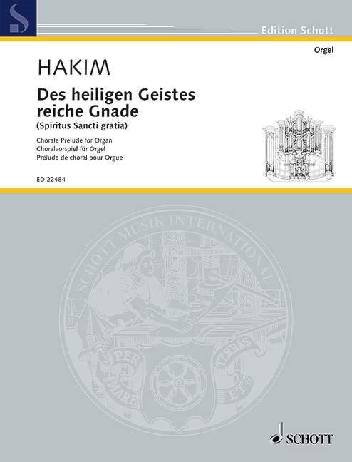 Hakim: Des heiligen Geistes reiche Gnade (Orgel) afbeelding 2