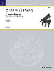 Robert Schäfer: Gassenhauer (Piano)