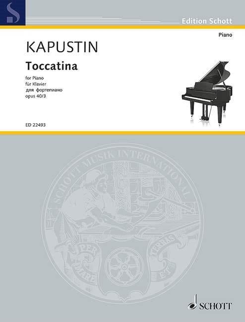 Nikolai Kapustin: Toccatina e-Moll op. 40/3 (Piano)