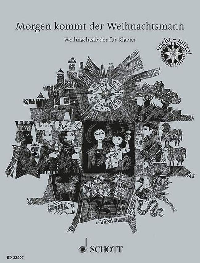 Morgen kommt der Weihnachtsmann (Piano)