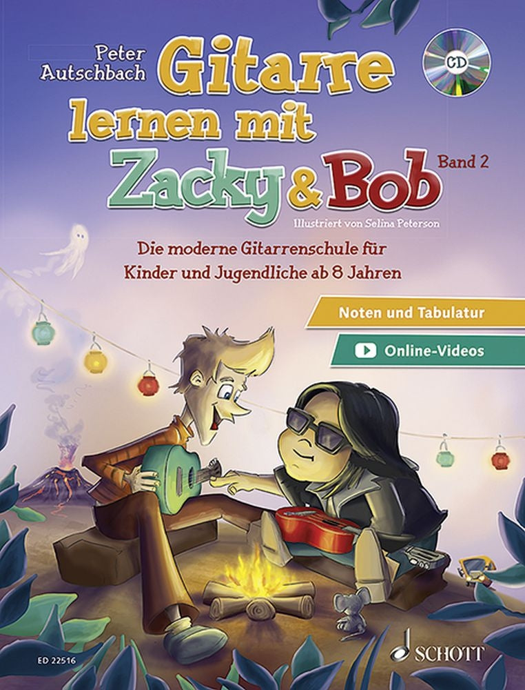 Autschbach: Gitarre lernen mit Zacky und Bob Band 2 (Gitaar)