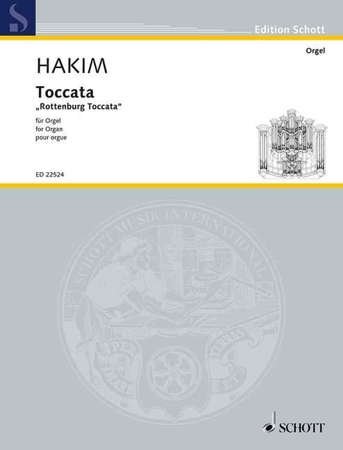 Hakim: Toccata (Orgel) afbeelding 2