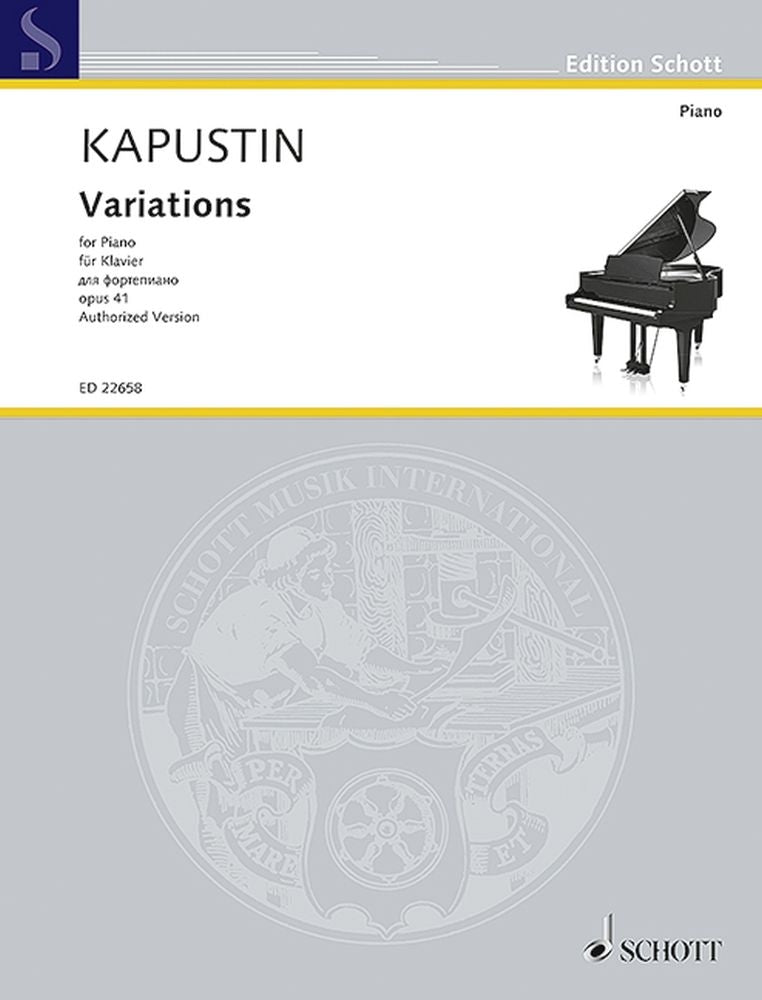 Variations Des-Dur op. 41 (Piano)