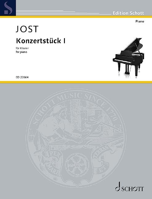 Christian Jost: Konzertstück I (Piano)