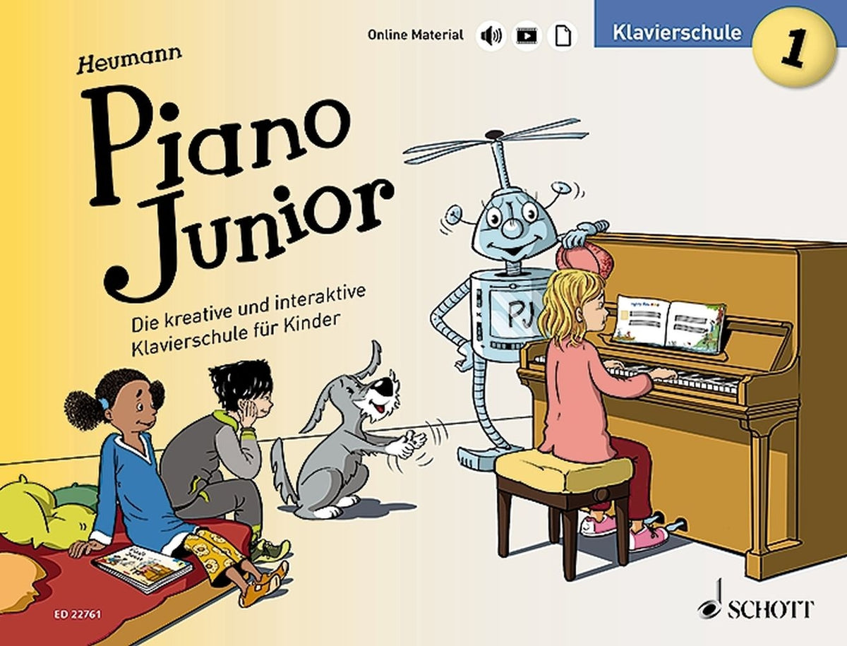 Hans-Günter Heumann: Piano Junior: Klavierschule 1 Schule 1 (Piano)