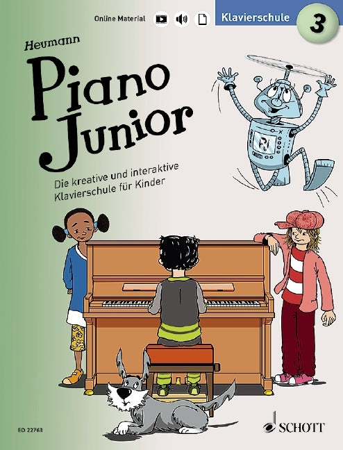 Hans-Günter Heumann: Piano Junior: Klavierschule 3 Band 3 (Piano)