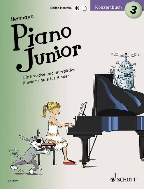 Hans-Günter Heumann: Piano Junior: Konzertbuch 3 Konzertbuch 3 (Piano)
