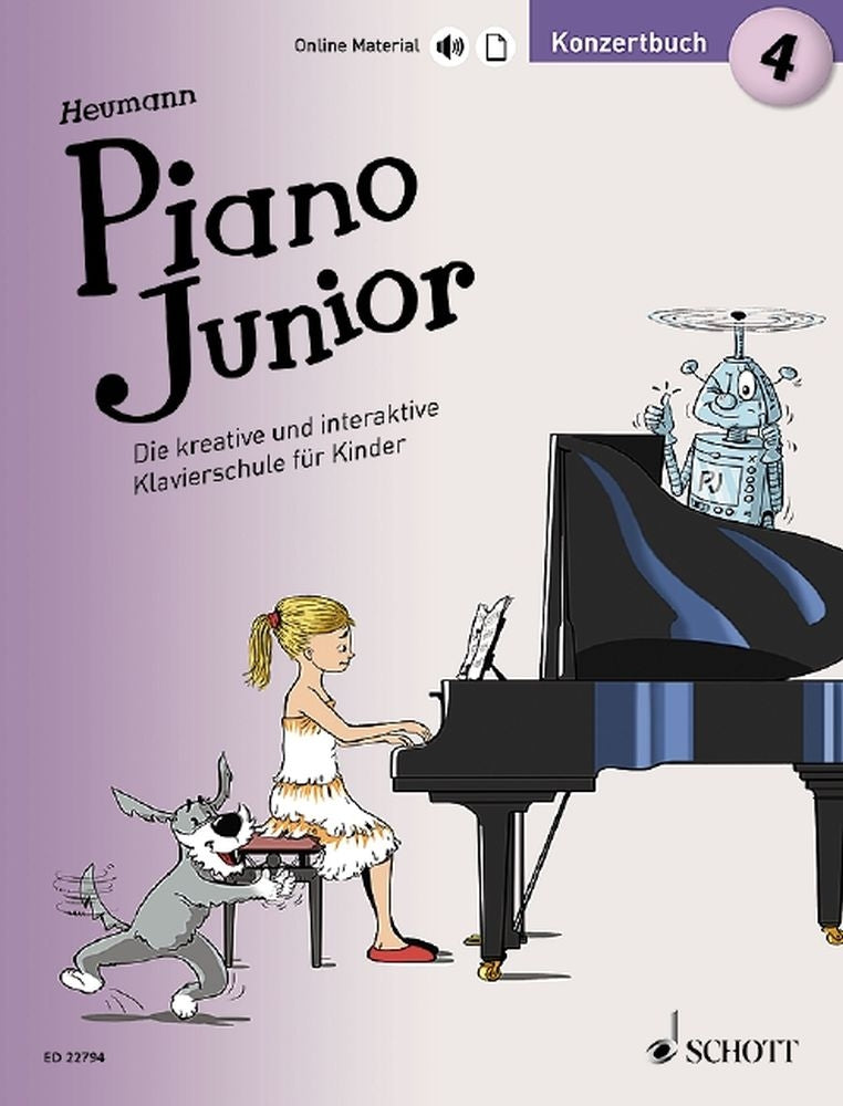 Hans-Günter Heumann: Piano Junior: Konzertbuch 4 Band 4 (Piano)