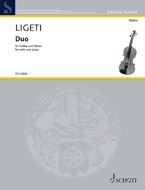 Ligeti: Duo (Viool, Piano)