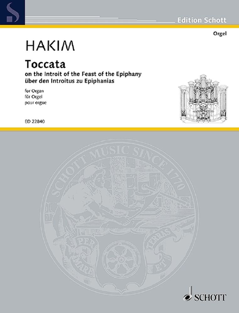 Hakim: Toccata (Orgel)