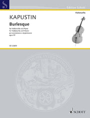 Nikolai Kapustin: Burlesque op. 97 (Cello, Piano)