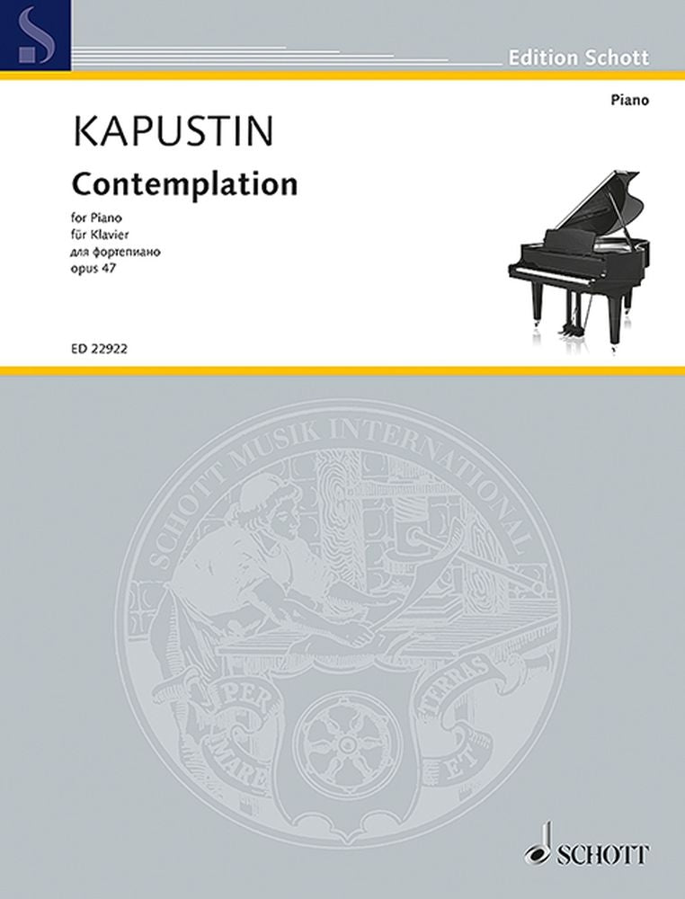 Nikolai Kapustin: Contemplation op. 47 (Piano)