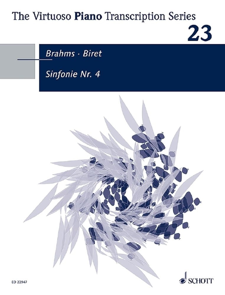 Johannes Brahms: Sinfonie Nr. 4 op. 98 Band 23 (Piano)