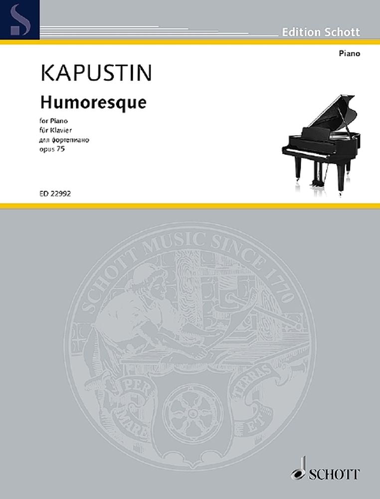 Nikolai Kapustin: Humoresque op. 75 (Piano)
