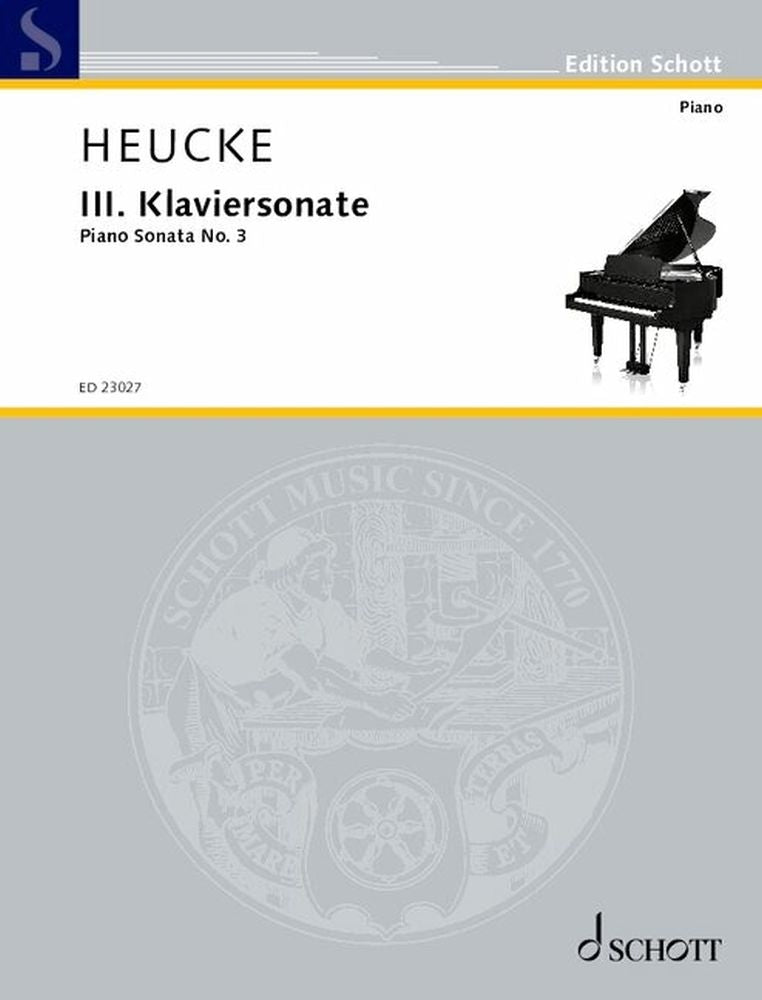 Stefan Heucke: III. Klaviersonate op. 86 (Piano)