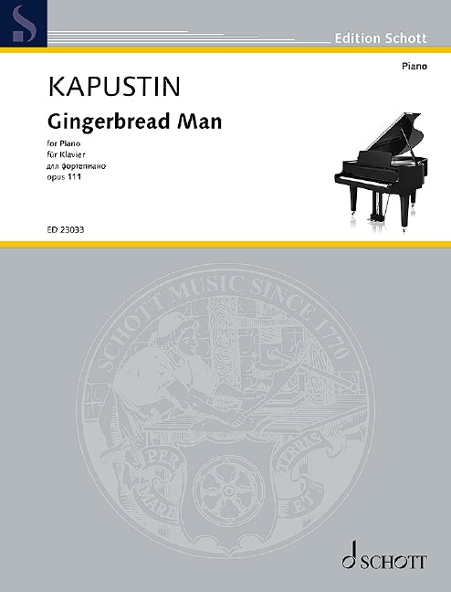 Nikolai Kapustin: Gingerbread Man op. 111 (Piano) afbeelding 2