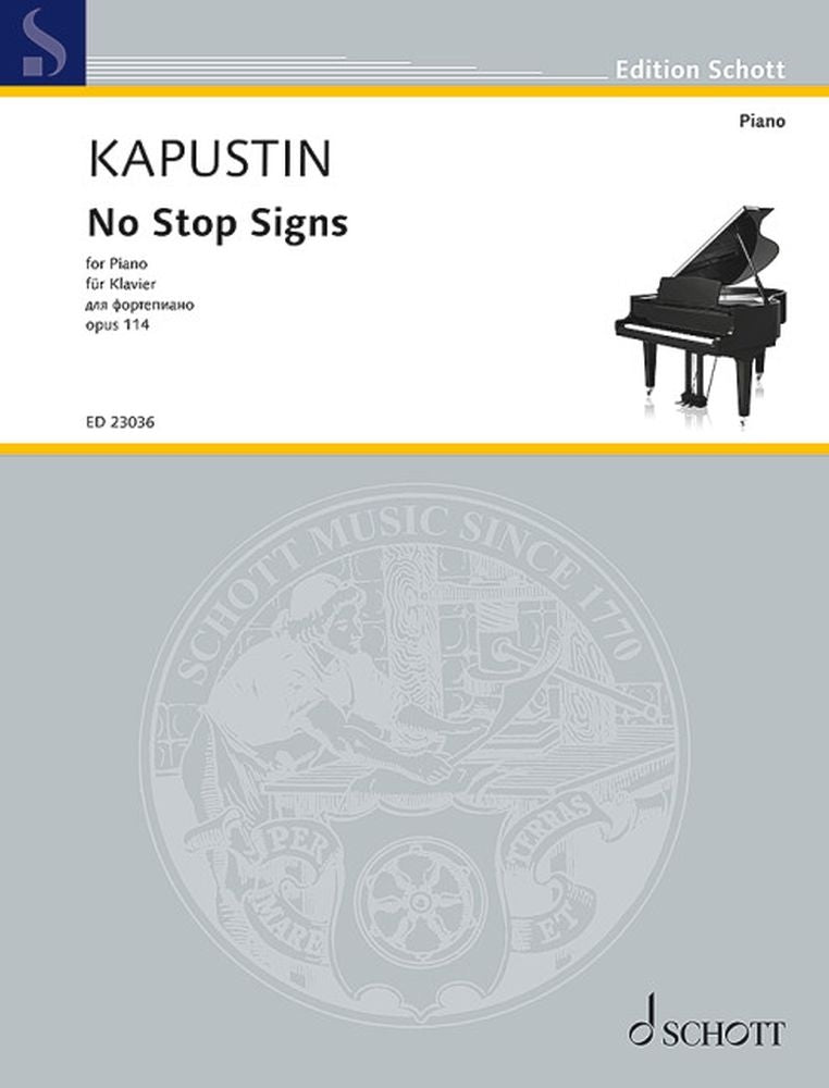 Nikolai Kapustin: No Stop Signs op. 114 (Piano) afbeelding 2