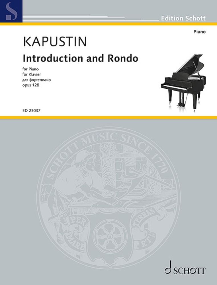 Nikolai Kapustin: Introduction and Rondo op. 128 (Piano) afbeelding 2