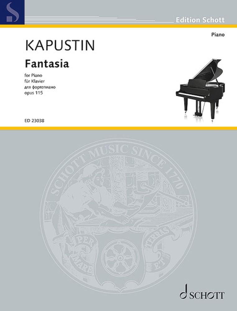 Nikolai Kapustin: Fantasia op. 115 (Piano) afbeelding 2