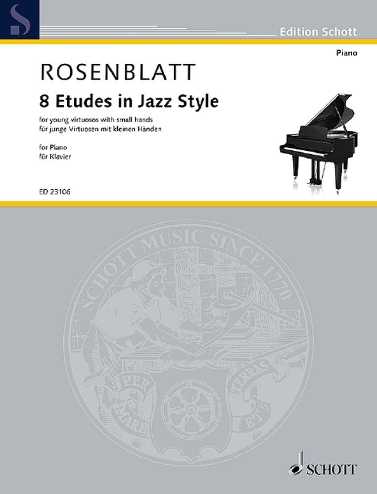 Alexander Rosenblatt: 8 Etudes in Jazz Style (Piano)